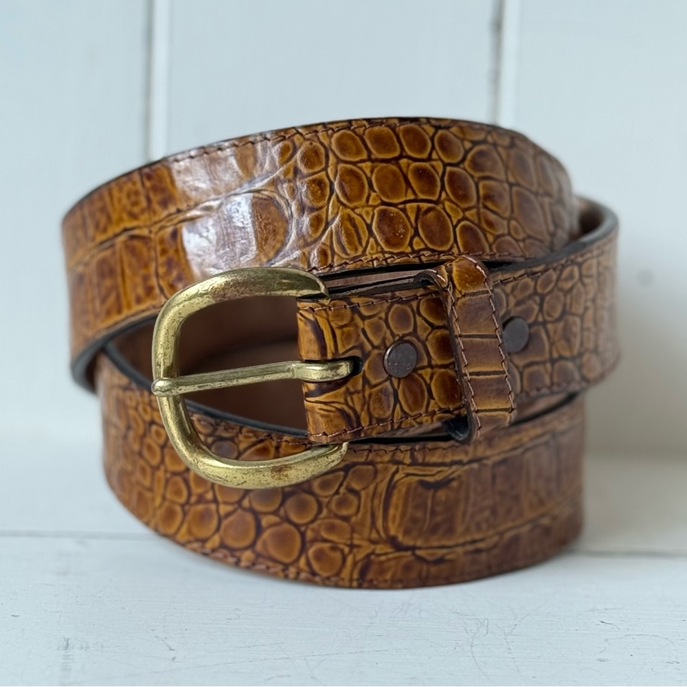 Wrangler Vintage Hornback Alligator Grain Belt